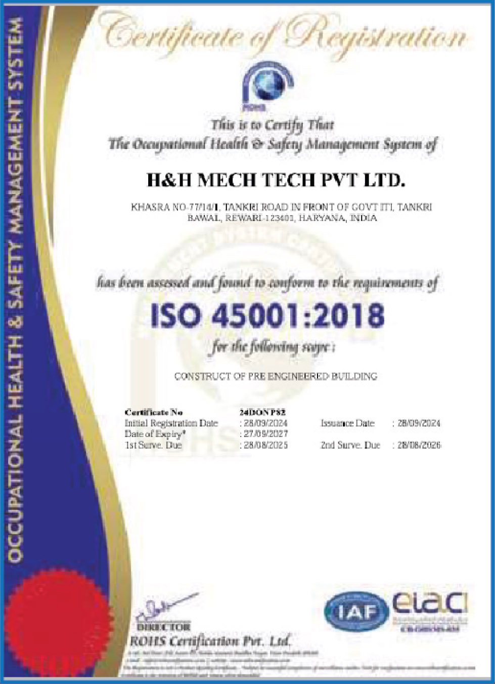 ISO 45001:2018